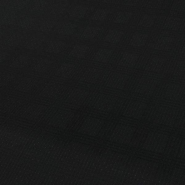 Trouser Fabric Gr Gwalior Poly Viscose Designer Dobby With Check Colour Black