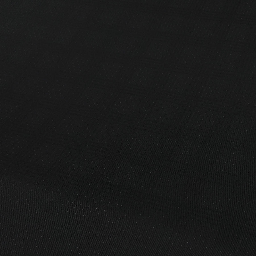 Trouser Fabric Gr Gwalior Poly Viscose Designer Dobby With Check Colour Black