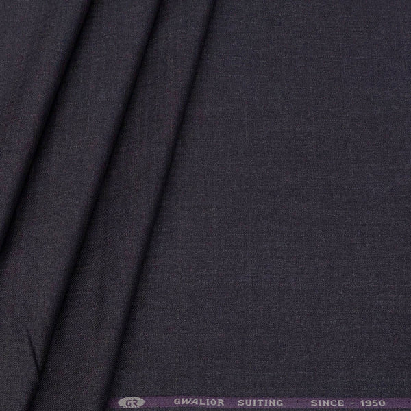 Trouser Fabric Gr Gwalior Poly Viscose Check Colour Dark Lavender