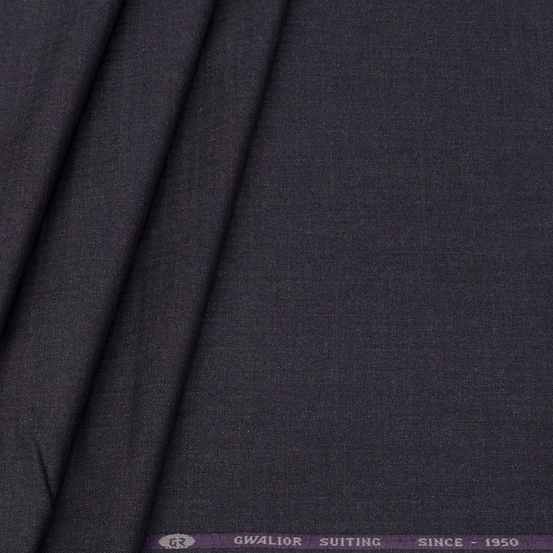 Trouser Fabric Gr Gwalior Poly Viscose Check Colour Dark Lavender