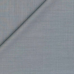 Trouser Fabric Reid & Taylor 90s Wool Blended Slub Color Silver