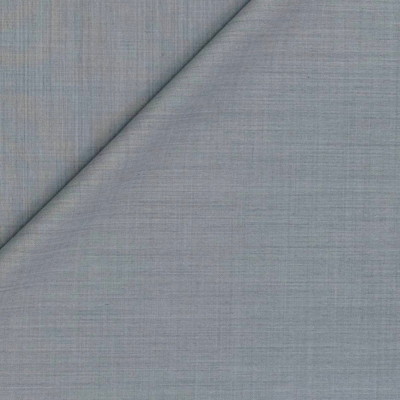 Trouser Fabric Reid & Taylor 90s Wool Blended Slub Color Silver