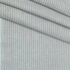 Shirt Fabric Linen Club Pure Linen Lining Colour Grey