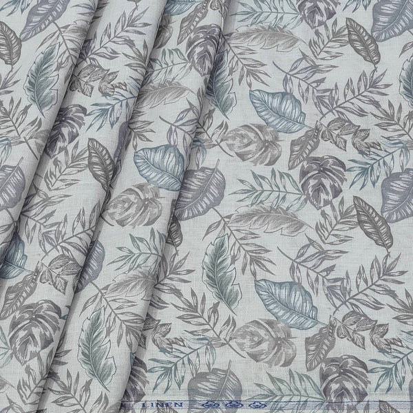 Shirt Fabric ManTire 100% Cotton Premium Linen Look Printed Colour Fluro sent