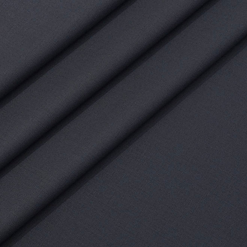 Trouser Fabric Siyaram 4Way Lycra Premium Plain Colour Greyish Blue