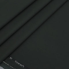 Trouser Fabric Siyaram 4Way Lycra Premium Plain Colour Seaweed Green