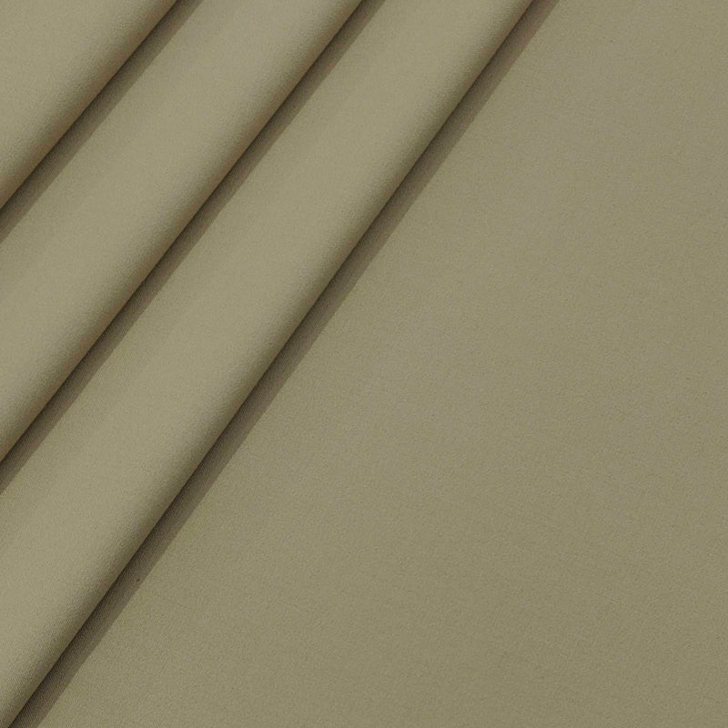 Trouser Fabric Graviera 4Way Lycra Premium Plain Color Light Brown