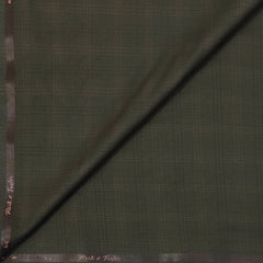Trouser Fabric Reid & Taylor PV Check Colour Heavy Brown