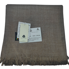 Modella Woollen Shawl Lohi Pashmina Rukh Dark Brown