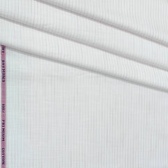 Shirt Fabric Raymond Pure Cotton Lining Colour Pink N White