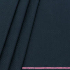 Shirt Fabric Raymond  100% Premium Cotton Dotted Colour Dark Blue N Green