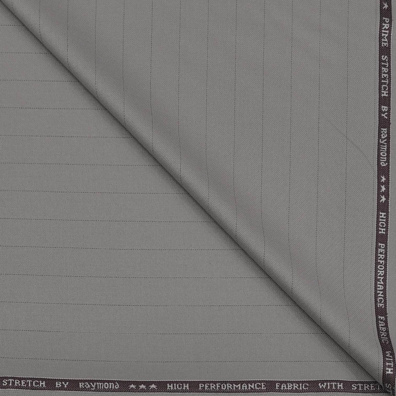 Trouser Fabric Raymond Poly Viscose Stretchable Lining Colour Pinkish Greyish