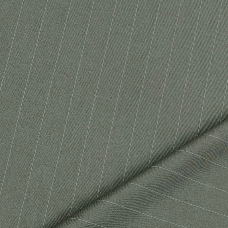 Trouser Fabric Raymond Poly Viscose Broad Lining Colour Swamp Green