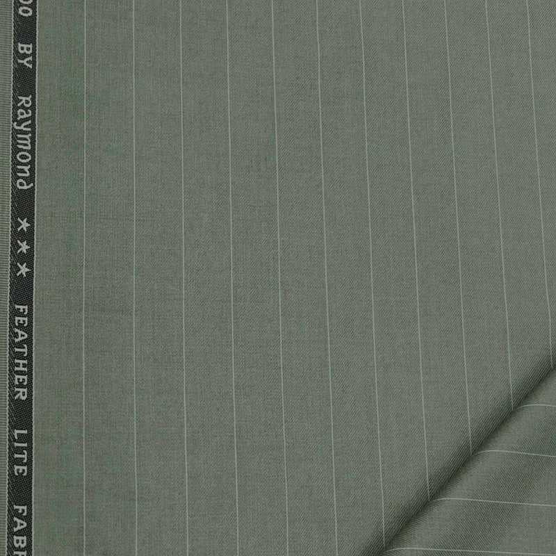 Trouser Fabric Raymond Poly Viscose Broad Lining Colour Swamp Green