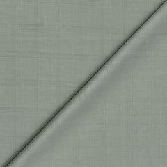 Trouser Fabric Canetti Italy Luxury TR Broad Check Colour Light Gin Green