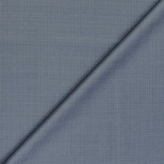 Trouser Fbric Canetti Italy Luxury TR Mix Check Colour Light Blue