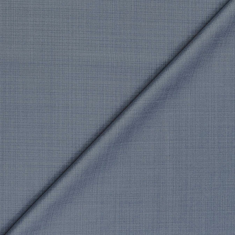 Trouser Fbric Canetti Italy Luxury TR Mix Check Colour Light Blue