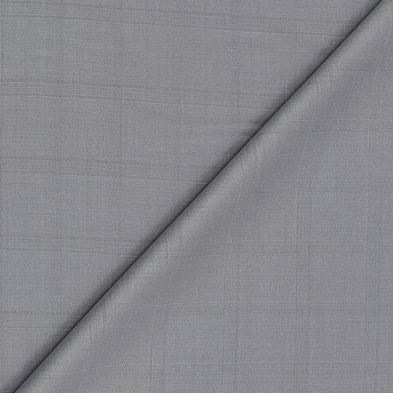 Trouser Fabric Canetti Italy Luxury TR Broad Check Colour Lavender Grey