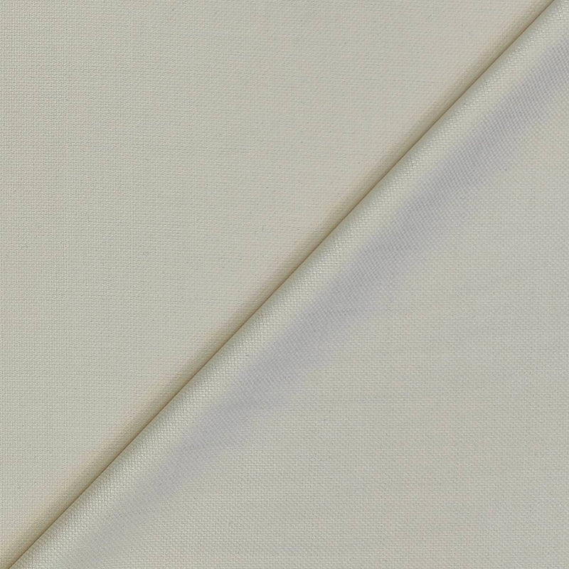 Trouser Fabric Canetti Italy Luxury TR Textured Colour Cream