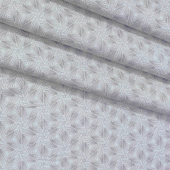 Shirt Fabric Raymond  100% Premium Cotton Printed Colour Light Lavende