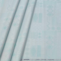 Shirt Fabric Raymond  100% Premium Cotton Printed Colour Pistachio Green