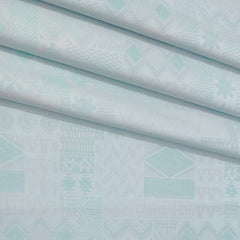 Shirt Fabric Raymond  100% Premium Cotton Printed Colour Pistachio Green