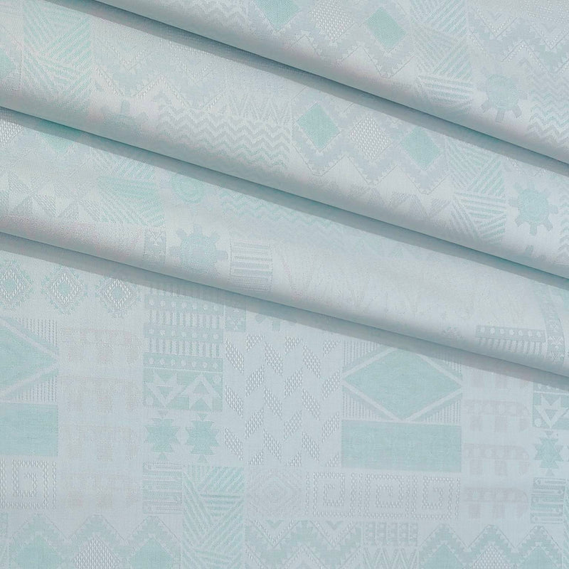 Shirt Fabric Raymond  100% Premium Cotton Printed Colour Pistachio Green