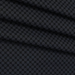 Shirt Fabric Raymond  100% Premium Cotton Printed Colour Black