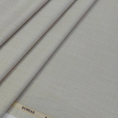 Trouser Fabric Donear Poly Viscose Mild Check Colour Ash Brown