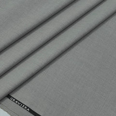 Trouser Fabric Graviera 4Way Lycra Premium Plain Color Grandma Grey