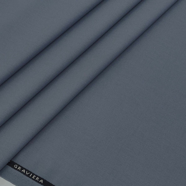 Trouser Fabric Graviera 4Way Lycra Premium Plain Color Ice Blue