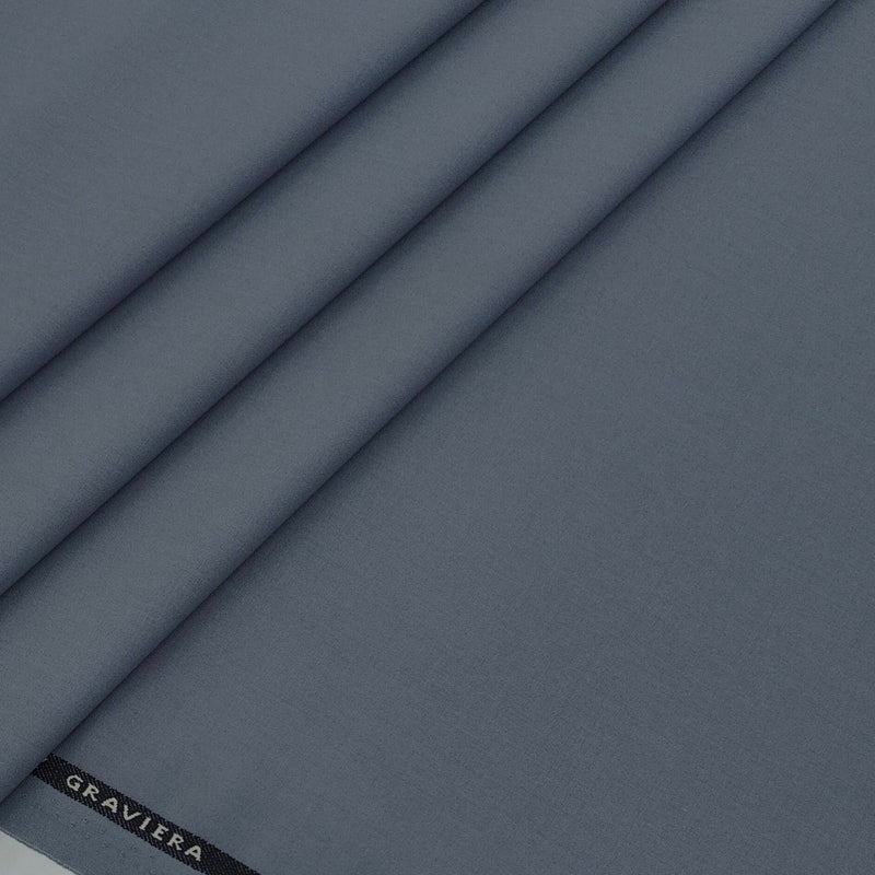 Trouser Fabric Graviera 4Way Lycra Premium Plain Color Ice Blue