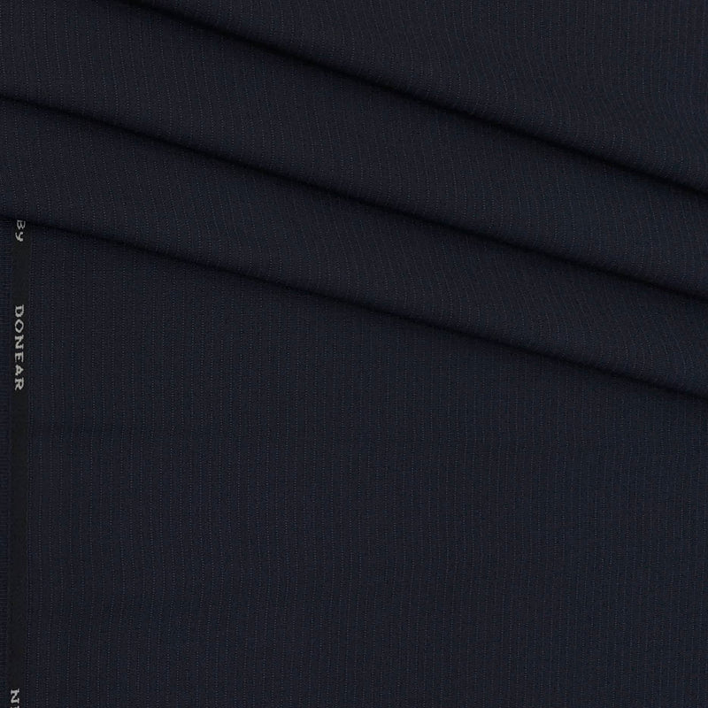 Trouser Fabric Donear 4Way Lycra Premium Pin Lining Colour Indigo Blue