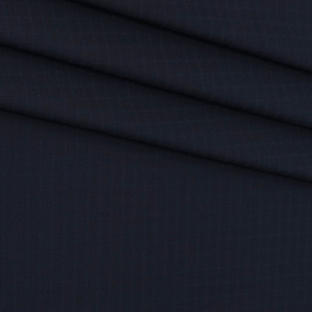 Trouser Fabric Donear 4Way Stretchable Premium Small Check Colour Dark Blue