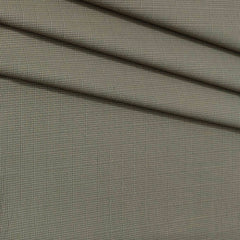 Trouser Fabric Donear 4Way Lycra Premium Mix Check Colour Wooden Brown