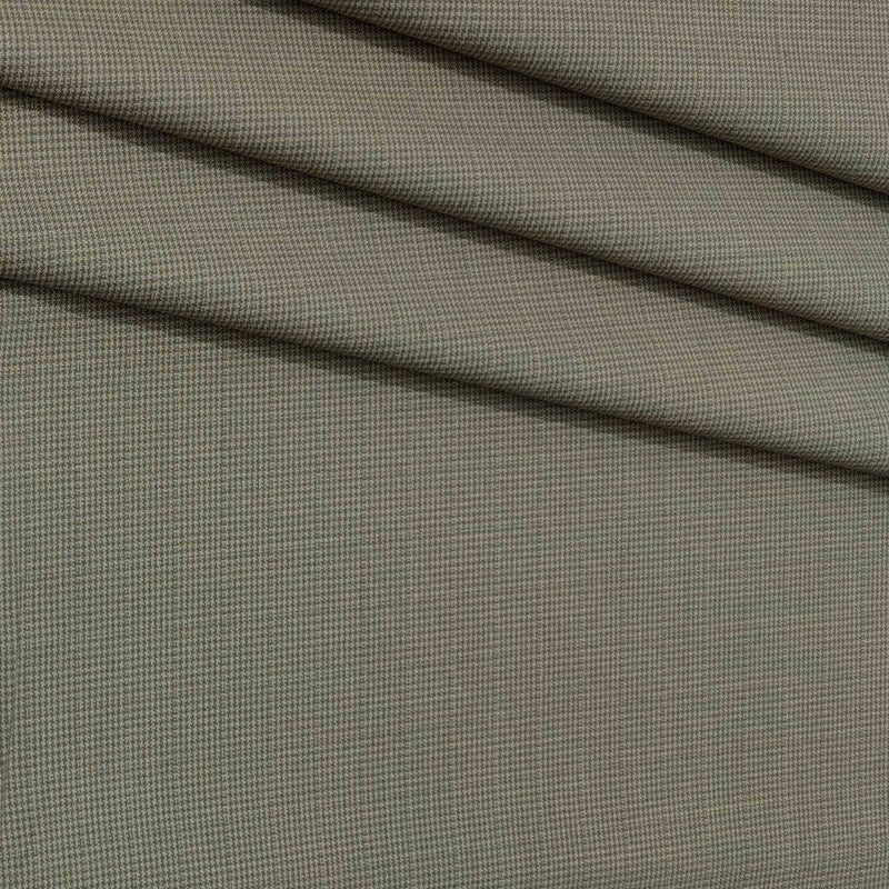 Trouser Fabric Donear 4Way Lycra Premium Mix Check Colour Wooden Brown