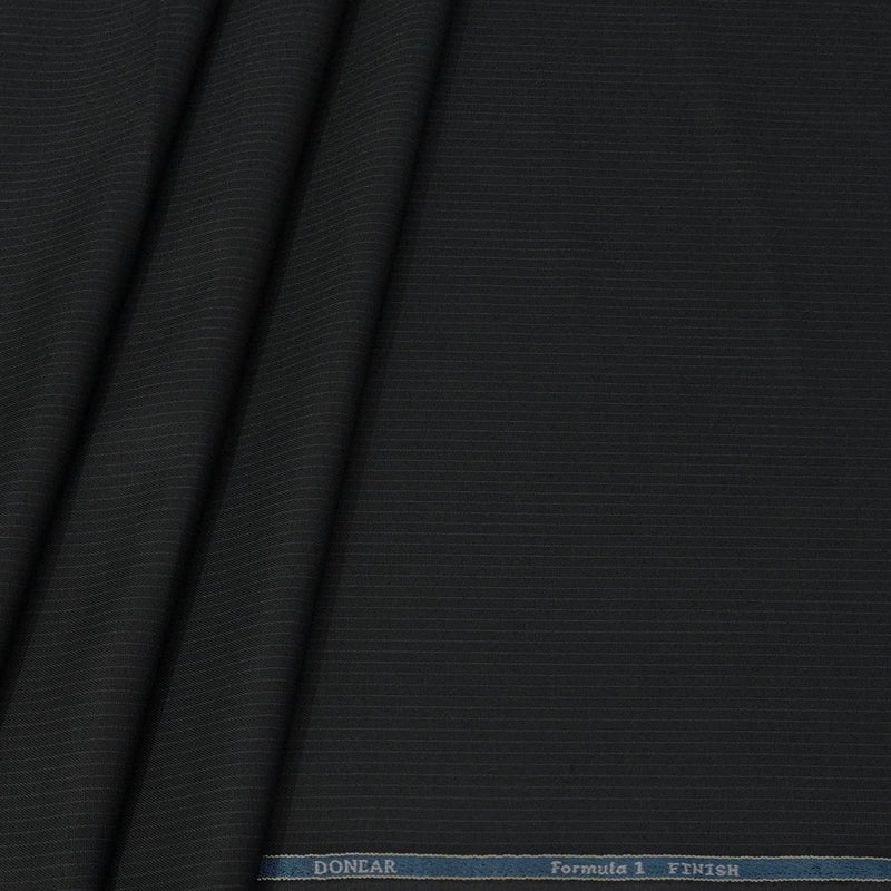 Trouser Fabric Donear Poly Viscose Pin Lining Colour Light Blue N Black