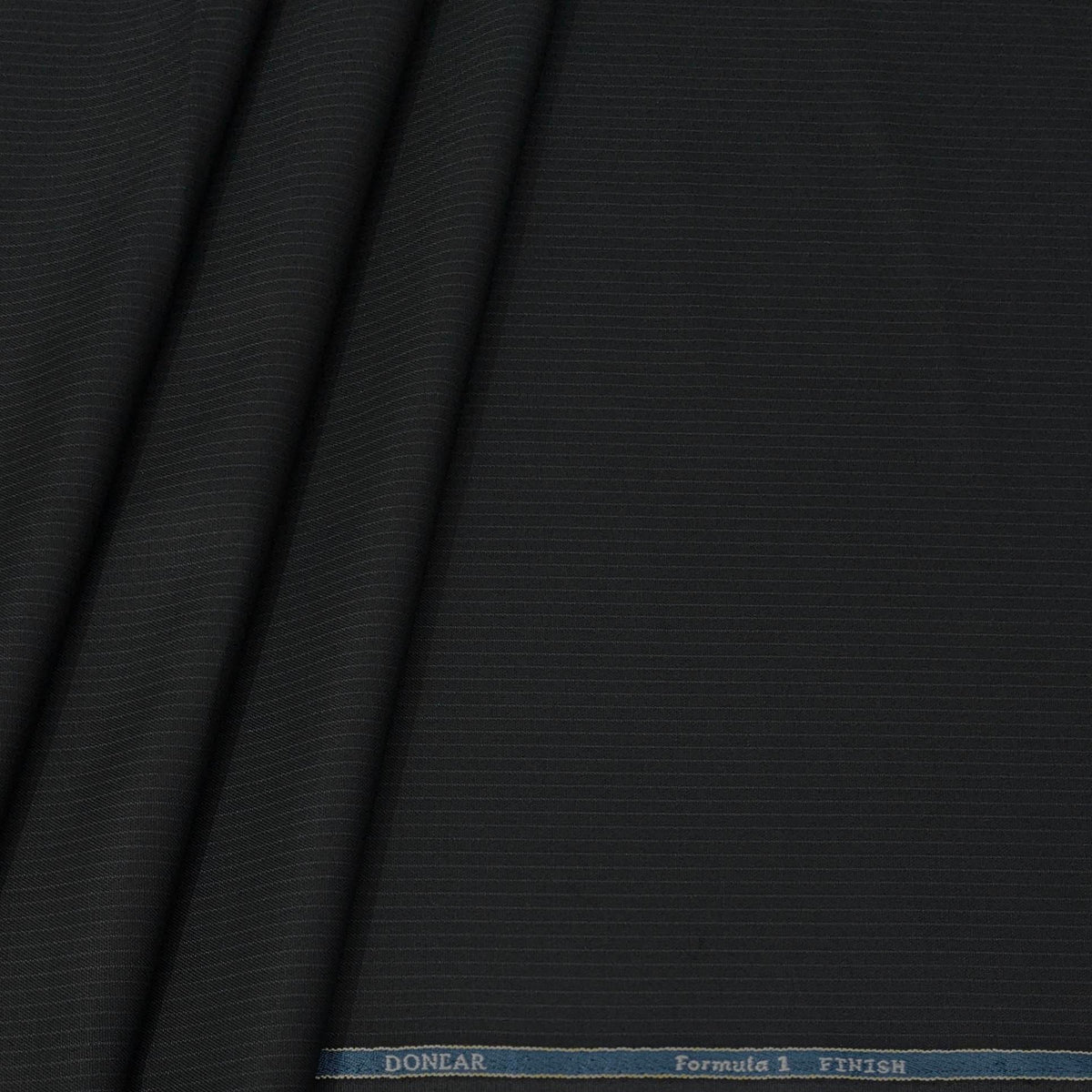 Trouser Fabric Donear Poly Viscose Pin Lining Colour Light Blue N Black