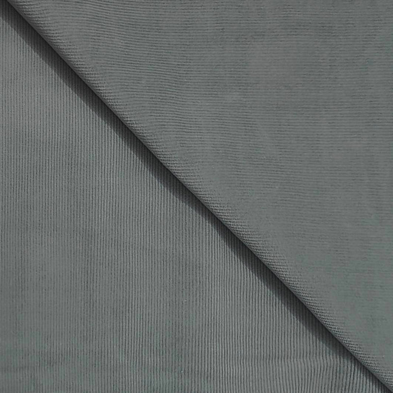 Corduroy Arvind Pure Cotton stretchable Trouser Fabric Colour Silver