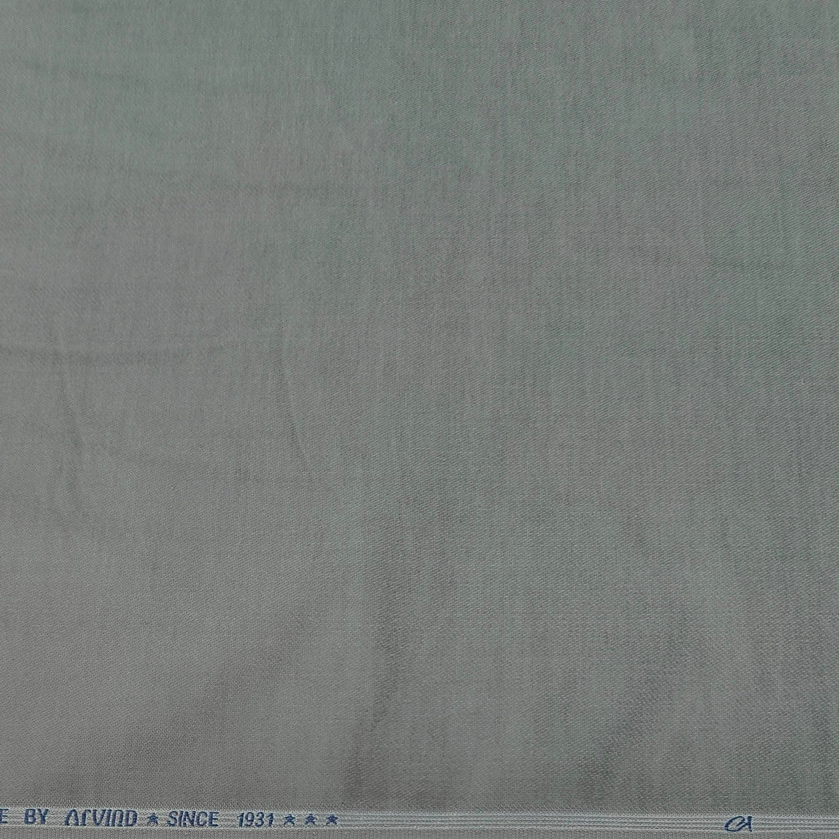 Denim Corduroy Arvind Pure Cotton stretchable Trouser Fabric Colour Pistachio Greenish Silver