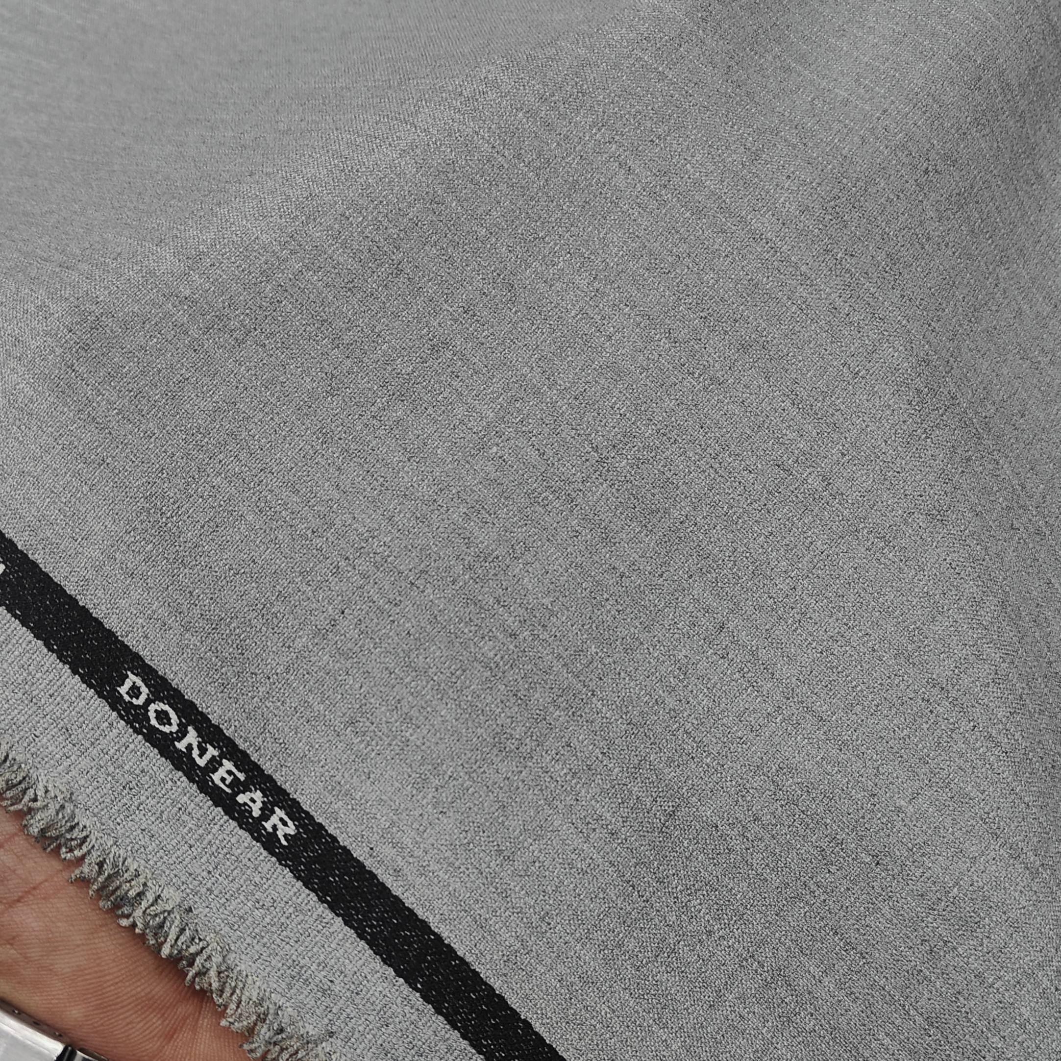 Trouser Fabric Donear 4Way Lycra Premium SelfLining Colour Grandma Gre ...