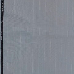 Trouser Fabric Donear 4Way Lycra Premium Broad Lining Colour Bluish Silver