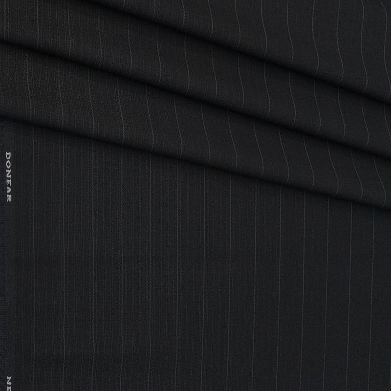 Trouser Fabric Donear 4Way Lycra Premium Broad Lining Colour Dull Black