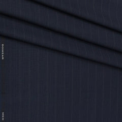 Trouser Fabric Donear 4Way Lycra Premium Broad Lining Colour Dark Blue