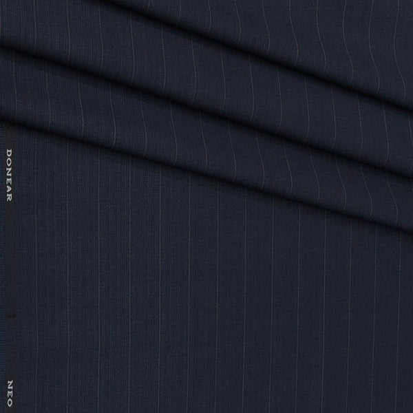 Trouser Fabric Donear 4Way Lycra Premium Broad Lining Colour Dark Blue