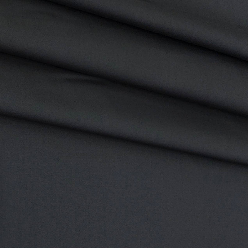 Trouser Fabric Donear LA Finish Lycra Pure Cotton Plain Colour Grey