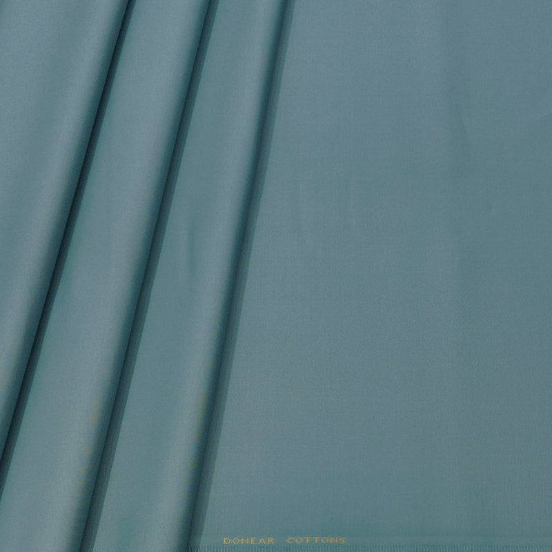 Trouser Fabric Donear Pure Cotton Stretchable Plain Colour Airforce Blue