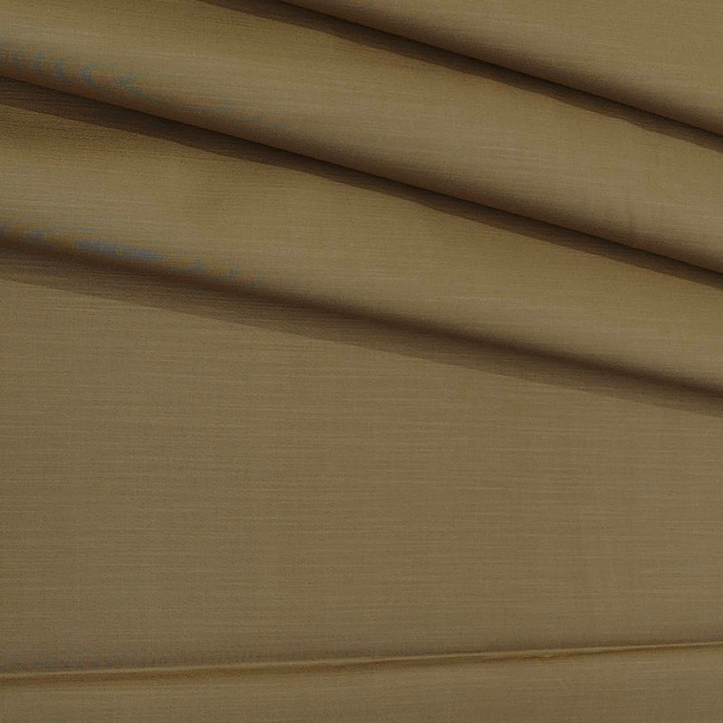 Trouser Fabric Donear Pure Cotton Slub Colour Moss Brown