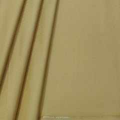 Trouser Fabric Donear Pure Cotton Plain Colour Matellic Gold