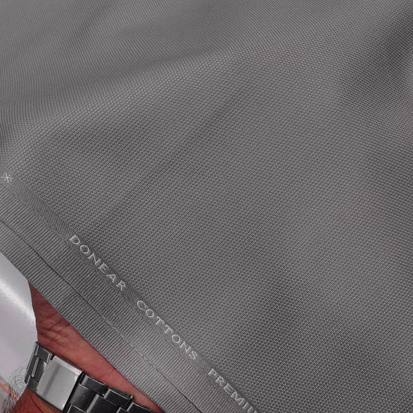 Trouser Fabric Donear Fine Pure Cotton Stretchable Texture Colour Thistle Lavender